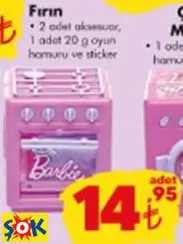 BARBİE FIRIN OYUNCAK
